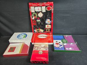 lot 122 image: Collection of Christmas Cards, Gift Tags, and Seasonal Stationery