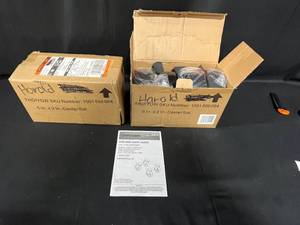 lot 201 image: Husky 5in x 2in Caster Set - New in Box