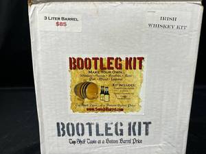 lot 216 image: 3 Liter Irish Whiskey Bootleg Kit - Make Your Own Spirits