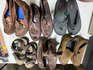 lot 93 image: Collection of Quality Mens Shoes Including Rockport, Timberland and Casual Sandals