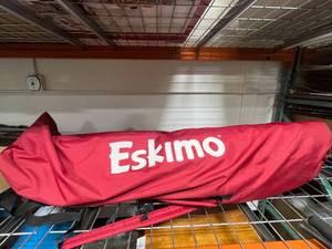 lot 103 image: Eskimo Ice Fishing Gear - Portable Ice Shelter with Setup Instructions