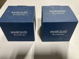 lot 138 image: Set of 2 Marquis by Waterford Claria Perfume Bottles
