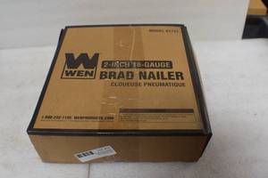 lot 15 image: WEN 61721 18-Gauge 38-Inch to 2-Inch Pneumatic Brad Nailer