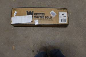 lot 54 image: WEN 721830 1320-Pound Capacity 18-by-30-Inch Hardwood Movers Dolly, 2-Pack