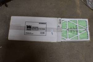 lot 69 image: WEN 3415AF5 5-Micron Industrial-Strength Outer Air Filter, Two Pack (for the WEN 3415 Air Filtration System)