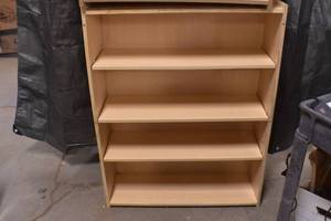 lot 74 image: MAPLE UPPER CABINET