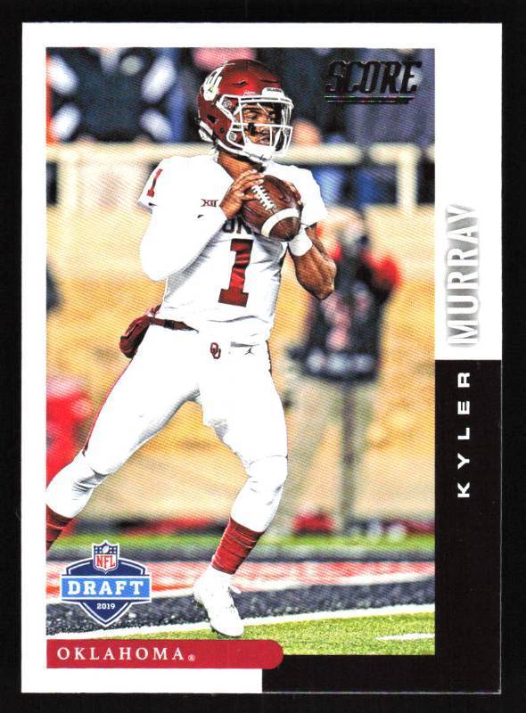 lot 106 image: 2019 Score Draft Kyler Murray Rookie #DFT-9