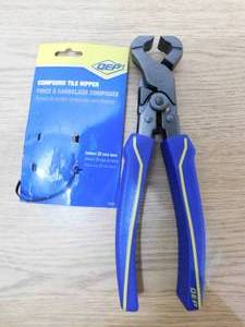 lot 47 image: QEP 9 in. Compound Tile Nipper with Tungsten Carbide Tips for All Tile Types up to 14 in. Thick