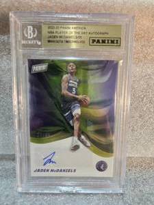 lot 172 image: 2022 Panini NBA POD Jaden McDaniel Autograph #2235