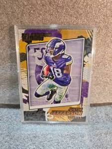 lot 182 image: 2021 Donruss Gridiron Kings Justin Jefferson #GK8