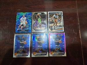 lot 191 image: (6) Naz Reid Basketball Cards