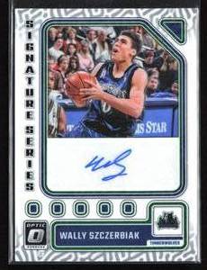lot 137 image: 2023 Optic Signature Series Autograph Wally Szczerbiak