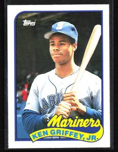lot 138 image: 1989 Topps Traded Ken Griffey Jr. Rookie #41T