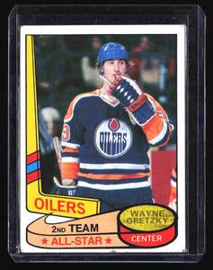 lot 147 image: 1980 Topps Wayne Gretzky #87