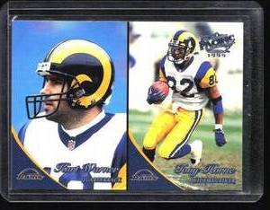lot 156 image: 1999 Pacific Kurt Warner Rookie #343