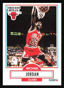 lot 161 image: 1990 Fleer Michael Jordan #26