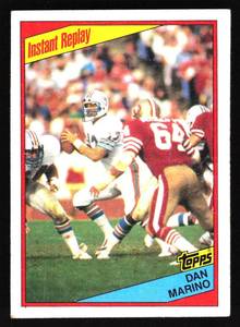 lot 167 image: 1984 Topps Instant Replay Dan Marino Rookie #124