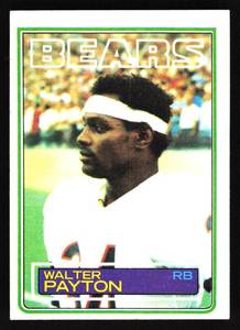 lot 170 image: 1983 Topps Walter Payton #36