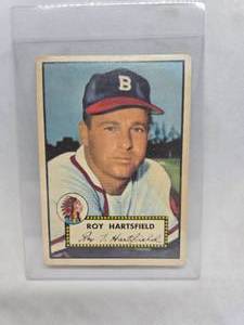lot 219 image: 1952 Topps Baseball Roy Hartsfield #264