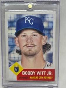 lot 246 image: 2022 Topps Living Bobby Witt Jr. Rookie #512