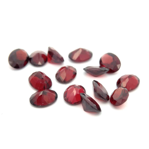 20.30 Carat Garnet 15 Standard 8x6mm Oval Faceted Cut Lot of Loose Stones