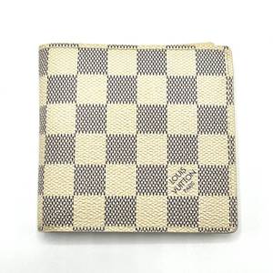 Louis Vuitton Damier Azur Canvas Bifold Wallet - Pre-Owned Retail $700