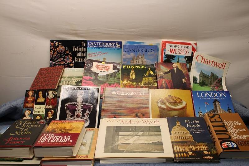 lot Y-329 image: Collection of 20 Travel and Historical Books