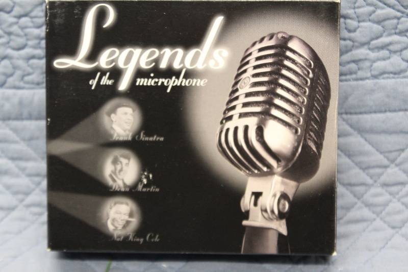 lot P-92 image: Legends of the Microphone 3 CD Boxed Set Featuring Frank Sinatra, Dean Martin, and Nat King Cole