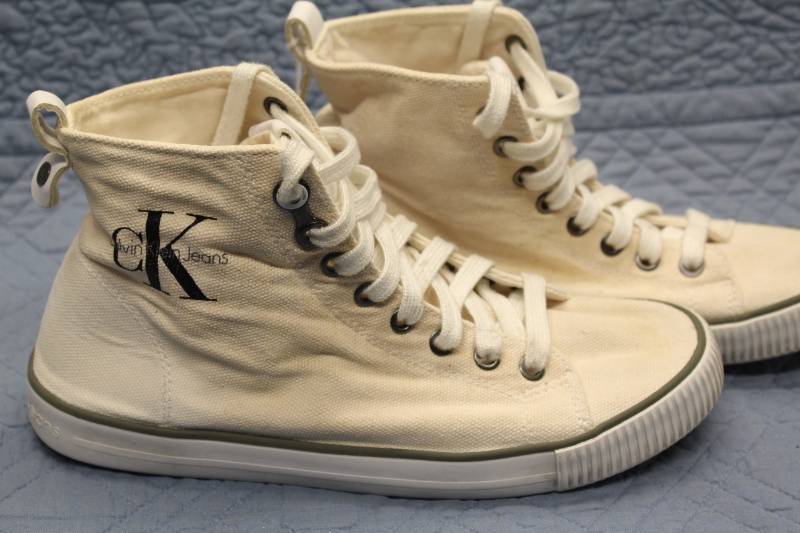 lot N-65 image: Calvin Klein High-Top Womens Sneakers Size 7