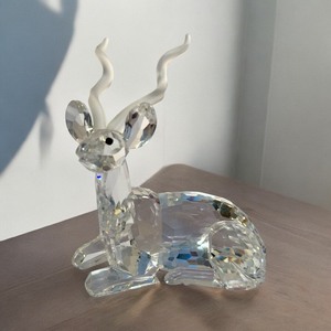 lot 304A image: SWAROVSKI Crystal Figurine 1994 Annual Edition Kudo Gazelle Inspiration Africa