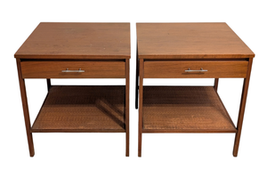 lot 16 image: Pair of Paul McCobb for Calvin Linear Side Tables