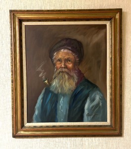 lot 172 image: Original Portrait Painting by Cecconi
