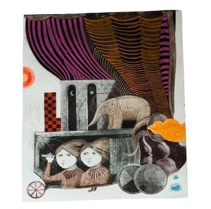 lot 164 image: Unframed Lithograph Casa Rodent II by Leticia Tarrag