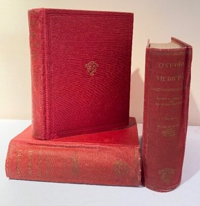 lot 214 image: Three Vintage Oxford Medicine Books