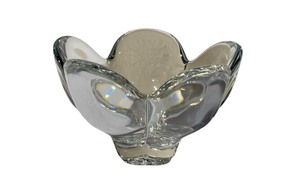 lot 215 image: Orrefors Five Petal Crystal Tulip Bowl