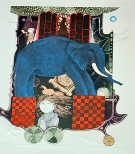 lot 163 image: Unframed Lithograph Casa Rodent by Leticia Tarrag