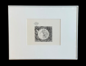 lot 155 image: Black and White Drawing by Marshall Ferster