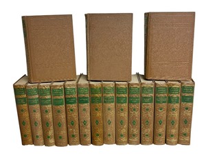 lot 193 image: Vintage Worlds Greatest Literature Books including Hawthorn, Shakespeare, Emersons Essays and More
