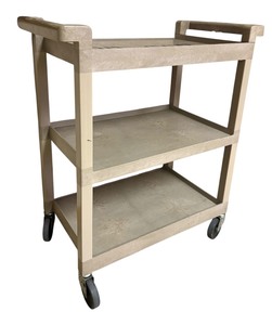 lot 195 image: Rubbermaid Tuff Made Cart