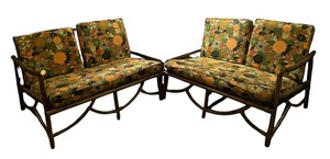 lot 24 image: Vintage Vouge Rattan Sectional
