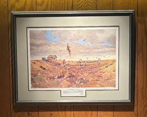 lot 275 image: Pheasant Hunting in the 30s Limited Edition Print by Larry Green