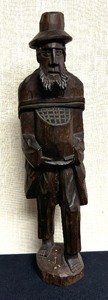 lot 277 image: Vintage Carved Wooden Sculpture