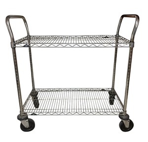 lot 276 image: Metal Cart by Metro