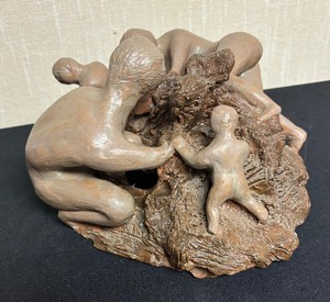 lot 282 image: Interesting Figural Sculpture
