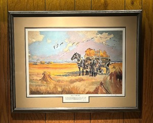 lot 319K image: Time Out for a Shot Limited Edition Print by Larry Green