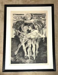 lot 344K image: Arabesque Artist Proof Print by G.H. Rothe