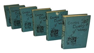 lot 289 image: George Eliots Works Books including Scenes of Lerical Life, Middle March and More