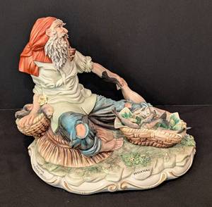 lot 87 image: Pescatore Italian Ceramic Figurine by Tiziano Galli