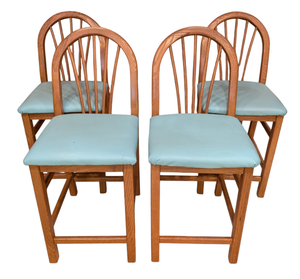 lot 141 image: Vintage Dinaire Counter Height Stool Set