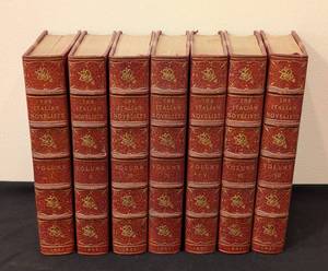 lot 401 image: Vintage the Italian Novelists Book Set